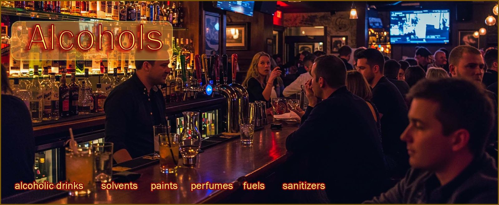 alcohols header image